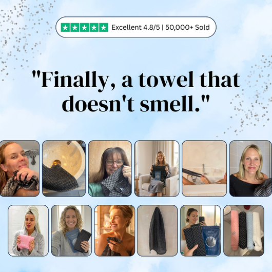 Alorin's Exfoliating Antibacterial Shower Towel