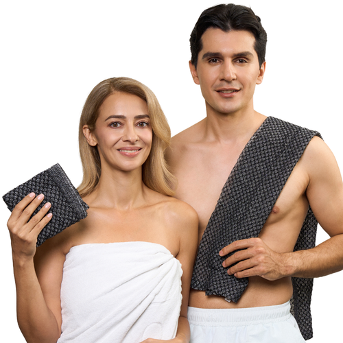 Alorin's Exfoliating Antibacterial Shower Towel